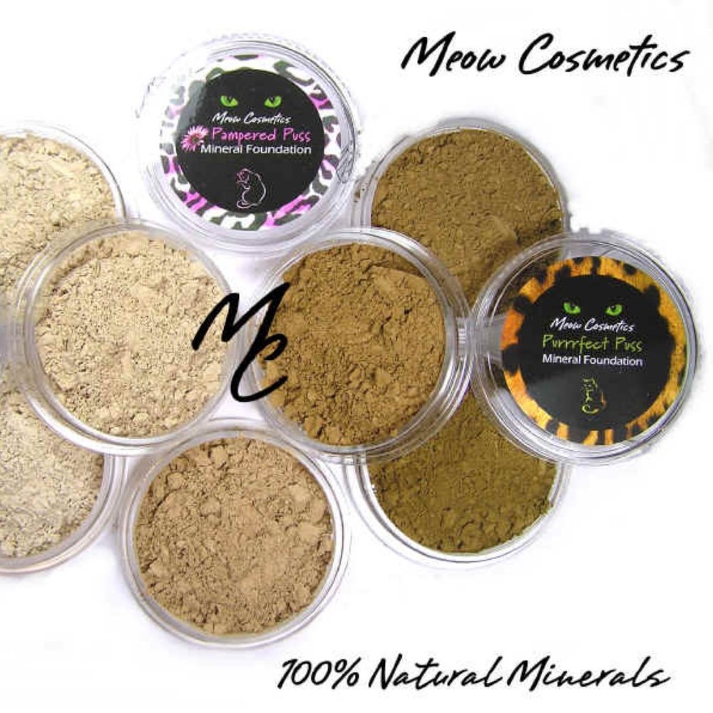 I'm Looking for Meow Cosmetics Naughty Korat & Ocicat Powder & concealer